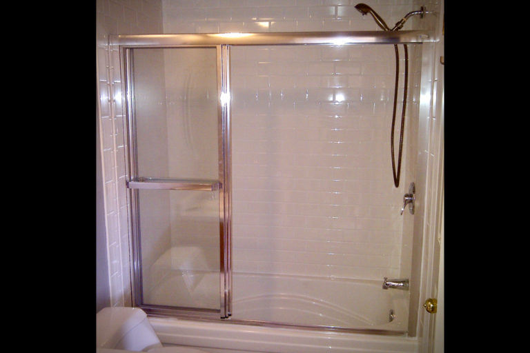 Glass Door and tile Bathroom Ottawa